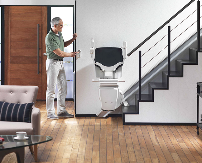 folding stairlift