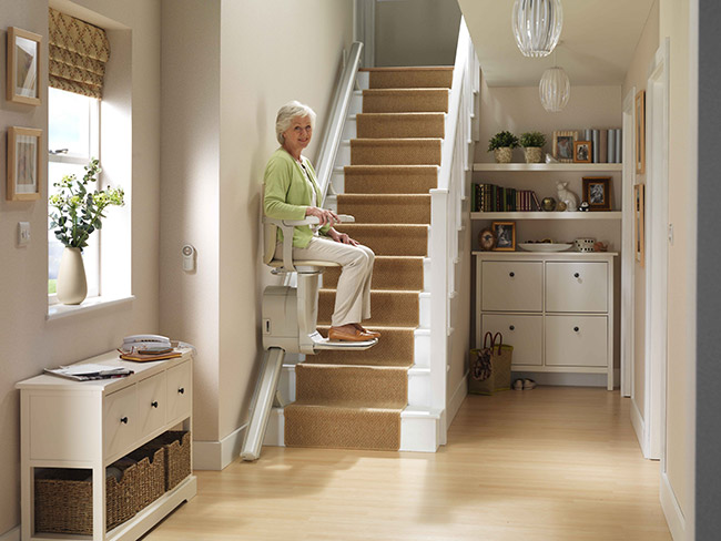 stairlifts prevent senior falls